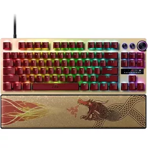 کیبورد ریزر مدل Razer Huntsman V3 Pro Tenkeyless Counter Strike 2 Edition