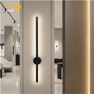 دیوارکوب دیواری مدرن میله ای اس ام دی آلومینیوممشکی الکترواستاتیک وارداتیضمانت بازگشت وجه