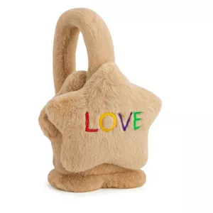 گوش گیر زمستانی بچگانه مدل هدفونی طرح ستاره love