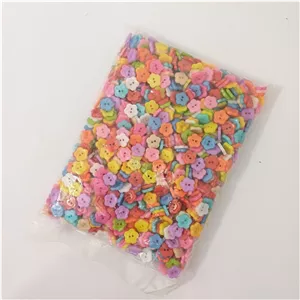 دکمه رنگارنگ گل 13میل عمده (240گرمی)حدود 950 تا هزار عدد