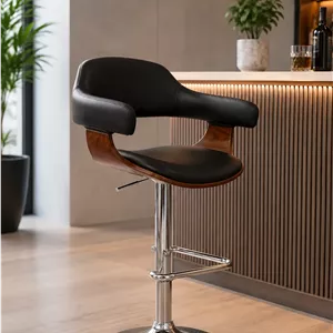 صندلی کانتر جکدار MDF E-801خرید صندلی اپن شیک