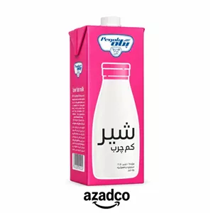 شیر پاکتی کم چرب پگاه - 1 لیتر