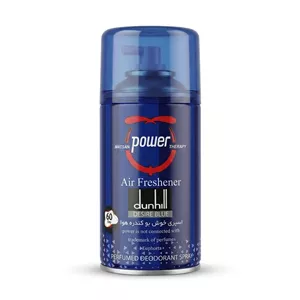 اسپری خوشبو کننده هوا پاور مدل های dunhill ، davidoff ، mont black ، chance chanel ، zippo