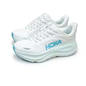 کتونی هوکا باندی ۹ سفید سبز- HOKA BONDI