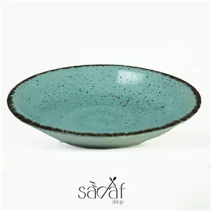 بشقاب گود 21 سانت چینی نسترن (یک عددی)