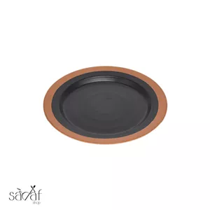 زیر دستی 20 بلک ملامین دور نارنجی ( یک عددی)