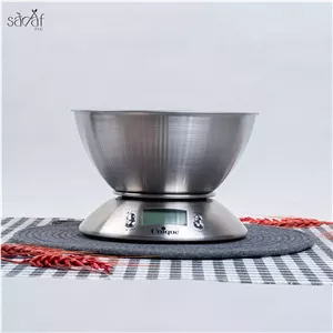 ترازو آشپزخانه دیجیتال کاسه استیل (6520) یونیک