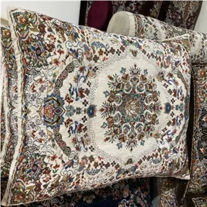 پشتی سنتی کناره اتاقی چهارگوش مدل دورو دکمه دار جنس شانل تعداد 1عدد کامنا مدل 13112387