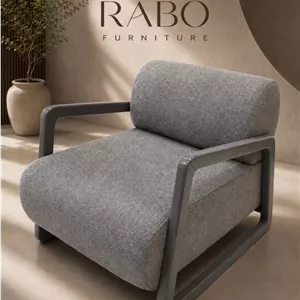 مبل تک نفره میلانو فورته مدل -RF-212-MILANO FORTE-GR-SOLO کامنا مدل 13107661