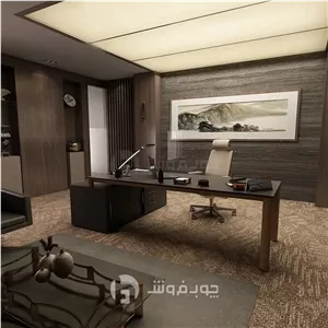 میز مدیریتی مدرن و خاص مدل MT1600 + ست کناری - چوبفروش کامنا مدل 13125813