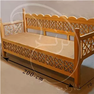 +تخت سنتی 2در 80 نیمکت سنتی صندلی سنتی کامنا مدل 13122169