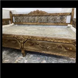 تخت سنتی کشو دار کامنا مدل 13122258