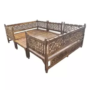 +تخت سنتی 3 تیکه نیمکت سنتی صندلی سنتی کامنا مدل 13123387