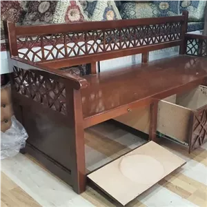 تخت شبکه ای سنتی کشودار. هزینه ارسال بصورت کامنا مدل 13123596