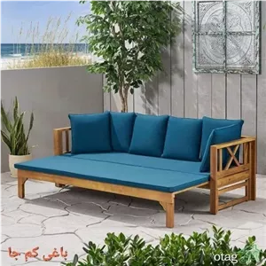 تخت سنتی تمام شبکه مدل باغی کمجا.هزینه ارسال بصورت کامنا مدل 13123599