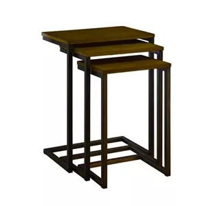 میز عسلی مدل 6576 بسته سه عددی کامنا مدل 13146775