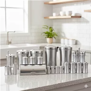 سرویس 26 پارچه کمر باریک نقره ای یونیک کد 2580 کامنا مدل 13139323