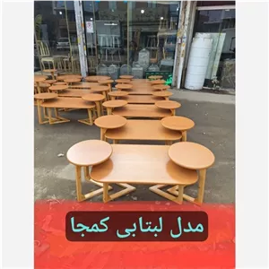 میز عسلی مینی مال مدل جدید لپ تاپی چوب روس هزینه ارسال پایه مشتری میباشد کامنا مدل 13147488