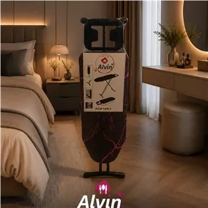 میز اتو آلوین فلزی پایه بلند پریز دار319 کامنا مدل 13147513