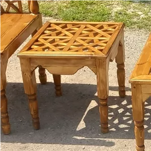 میز عسلی گره چینی چوبی کامنا مدل 13147606