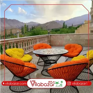 میز و صندلی فلزی ویلایی مدل بامبو کامنا مدل 13148139