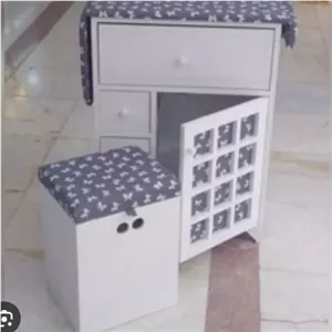 میز اتو صندلی دار همراه ریل کامنا مدل 13149976