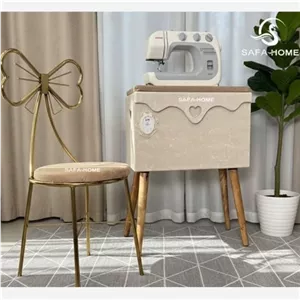 میز چرخ خیاطی به همراه صندلی طرح سنگی کامنا مدل 13150291