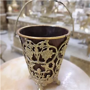 میز عسلی فانتزی رنگی مدل لیون 324کد116 مجموعه سه عددی کامنا مدل 13150327