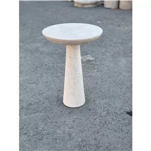 میز عسلی سنگی مینی ماشروم کامنا مدل 13146838