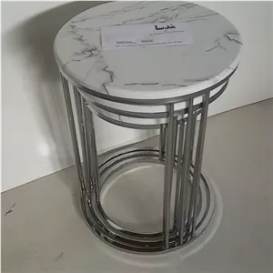 عسلی فلزی رنگ کوره ای نقره ای براق کامنا مدل 13151927
