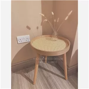 میز عسلی حصیری زیبا کامنا مدل 13152960