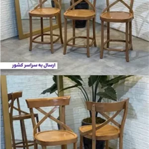 صندلی اوپن لهستانی با چوب راش کامنا مدل 13123041