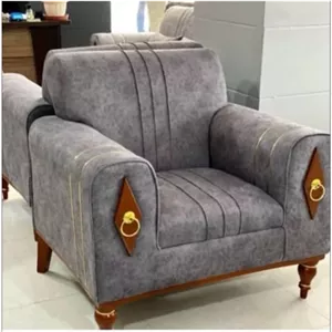 مبل راحتی اسکارلت 7 نفره پایه چوبی انتخاب پارچه و رنگ تولید سفارشی کامنا مدل 13123048