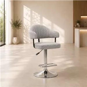 صندلی اپن مدل سه خط  جکدار پایه نقره ای کامنا مدل 13123089