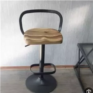 صندلی اپن چوبی جک دار مهرهدار گردو کامنا مدل 13123558