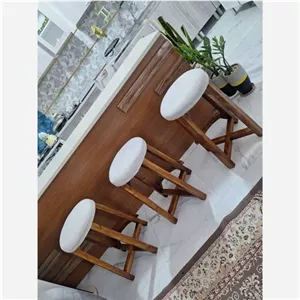 صندلی اپن چوبی صندلی جزیره چهارپایه چوبی صندلی ارتفاع بلند اوپنی کامنا مدل 13123637