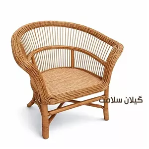 صندلی حصیری چوبی طرح ایکیا کامنا مدل 13123754