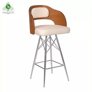 صندلی اپن کد 02 پایه فلزی ایفلی با رنگ پایه ثابت نقره ای کامنا مدل 13124532