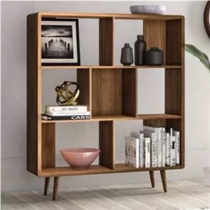 قفسه کتاب و دکوری ام دی اف کد B14 ارسال رایگان مبلمان نوراس مدل 14105980