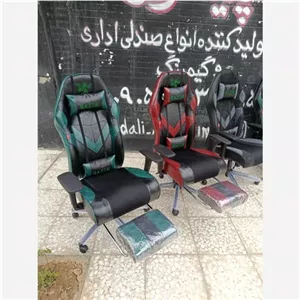 صندلی گیمینگ 2050 ارسال به صورت نشیمن این صندلی هم متحرکه و و دسته دو حالته هست مبلمان نوراس مدل 14117696