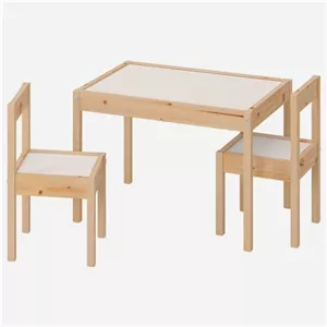 میز و صندلی چوبی کودک ایکیا IKEA-LÄTT مبلمان نوراس مدل 14112660