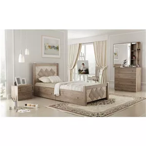 تخت خواب یکنفره مدل ارغوان برند آغاج سایز 200 90 مبلمان نوراس مدل 14115139