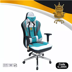 صندلی گیمینگ طرح DXRACER G2005 چرم PU، فوم سرد، دسته متحرک و 2 سال ضمانت مبلمان نوراس مدل 14120315