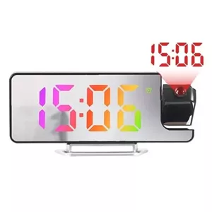 ساعت دیجیتال LED پروژکتوری آینه ای گاسیو gaosiio مدل DS-3618LP مبلمان نوراس مدل 14132196