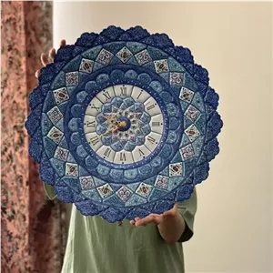 ساعت مسی میناکاری سایز50 مبلمان نوراس مدل 14133796 