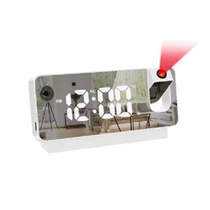 ساعت دیجیتال پروژکتوری آینه ای سفید رومیزی مدل S282A مبلمان نوراس مدل 14133847