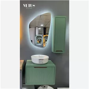 روشویی کابینتی مدل گریس رنگ ماچا مبلمان نوراس مدل 14142892