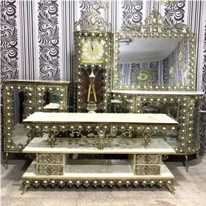 ست جهیزیه برنزی شاهکار برنز مبلمان نوراس مدل 14133898