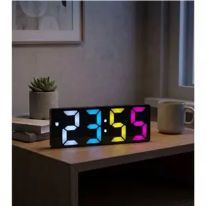 ساعت رومیزی دیجیتال مدل صحفه رنگی کد 015 مبلمان نوراس مدل 14134067