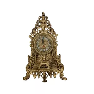 ساعت رومیزی برنجی مدل کنت کد H-1157 مبلمان نوراس مدل 14134535